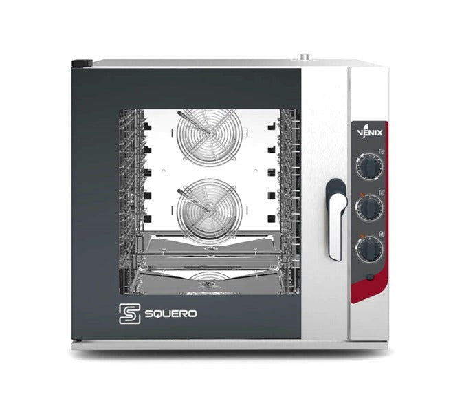 VENIX SQUERO SQ06MV Electric Manual Bakery Combi Steam Oven - 6 600X400 / GN1/1