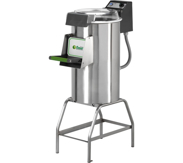 Fimar Potato Peeler PPF10 with Stand and Lateral Abrasive