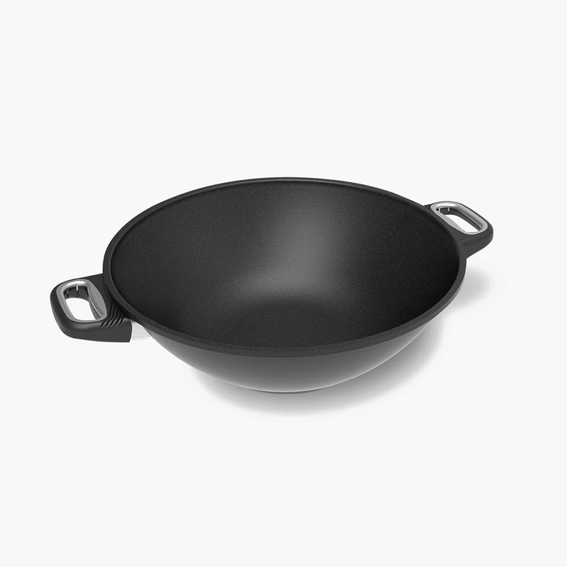 AMT Induction Wok 32cm w/side handles