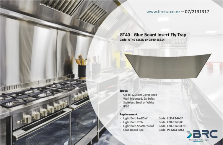 GT40 - UV-A Glue Board Insect Light