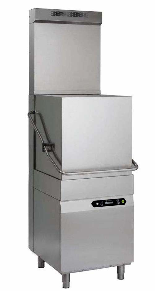 Kastel HK 850E-ES Pass Through Dishwasher 500 x 500 with condenser
