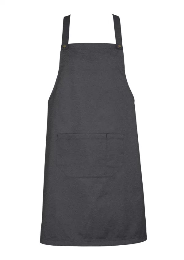 Urban Bib Apron - Blue Denim