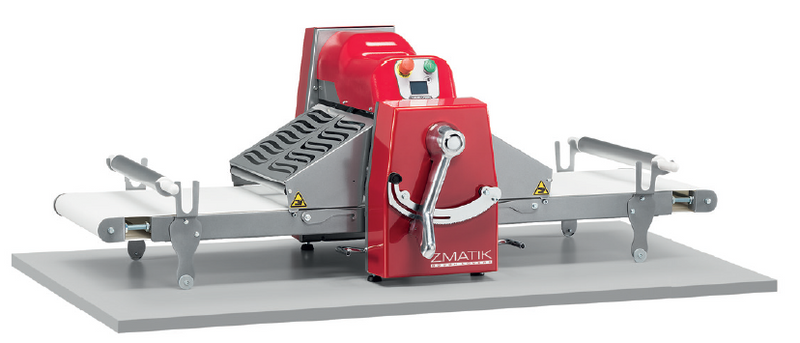 ZMATIK SHB50B075 Bench Model Reversible Dough Sheeter - 500mm wide Belts