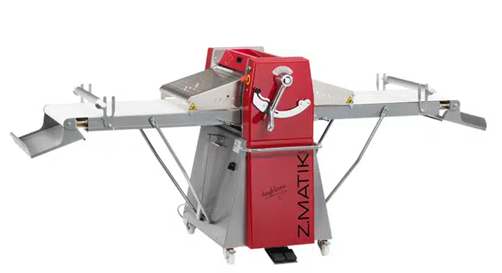ZMATIK SHE50100 Floor Standing Reversible Dough Sheeter - 500mm wide Belts