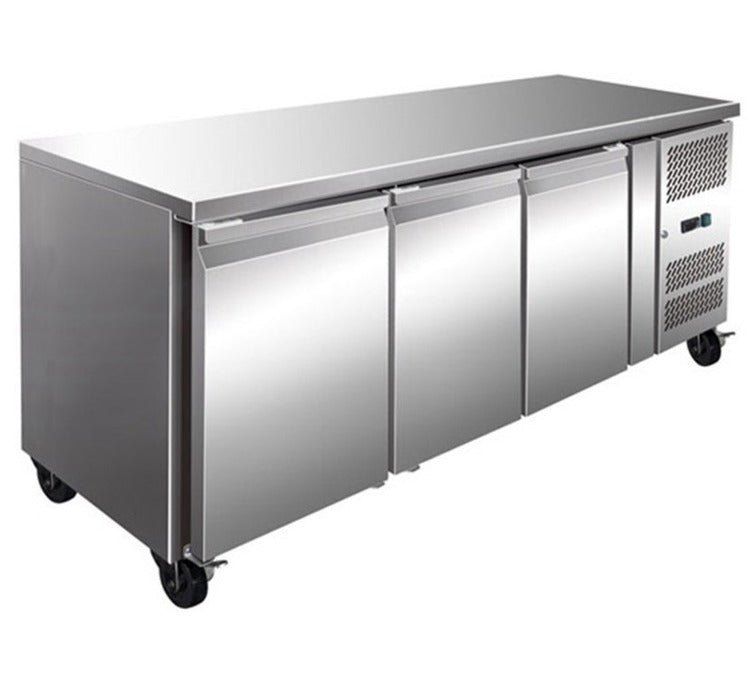 Forcar GN3100TN - Counter Chiller - 3 Doors GN 1/1 - Integral Condenser