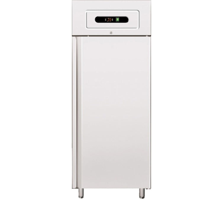 Forcar GN650TN Upright Single Door Chiller GN 2/1 - Stainless Steel - Integral Condenser