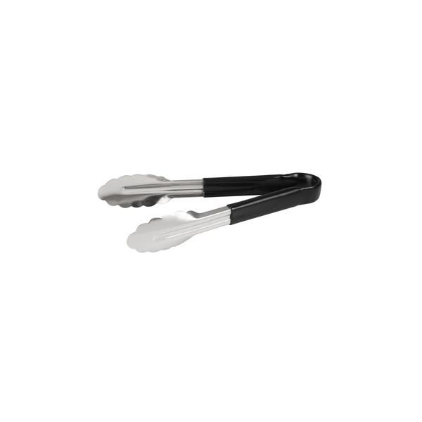 Tong  230mm - Stainless Steel with Black Handle