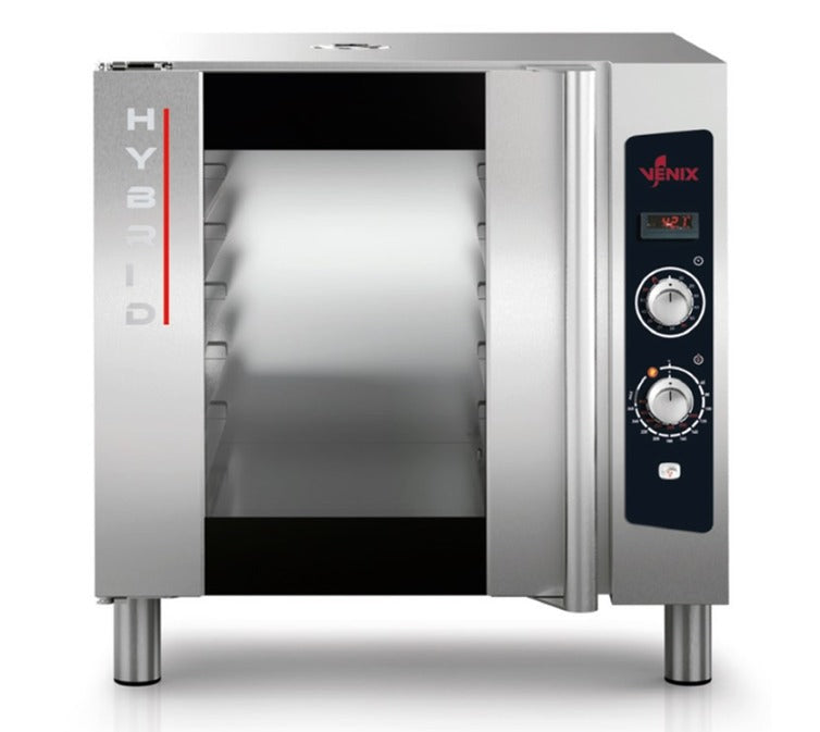 VENIX HYBRID HY05M Electric Manual Convection Oven with Humidity Function - 5 660X460