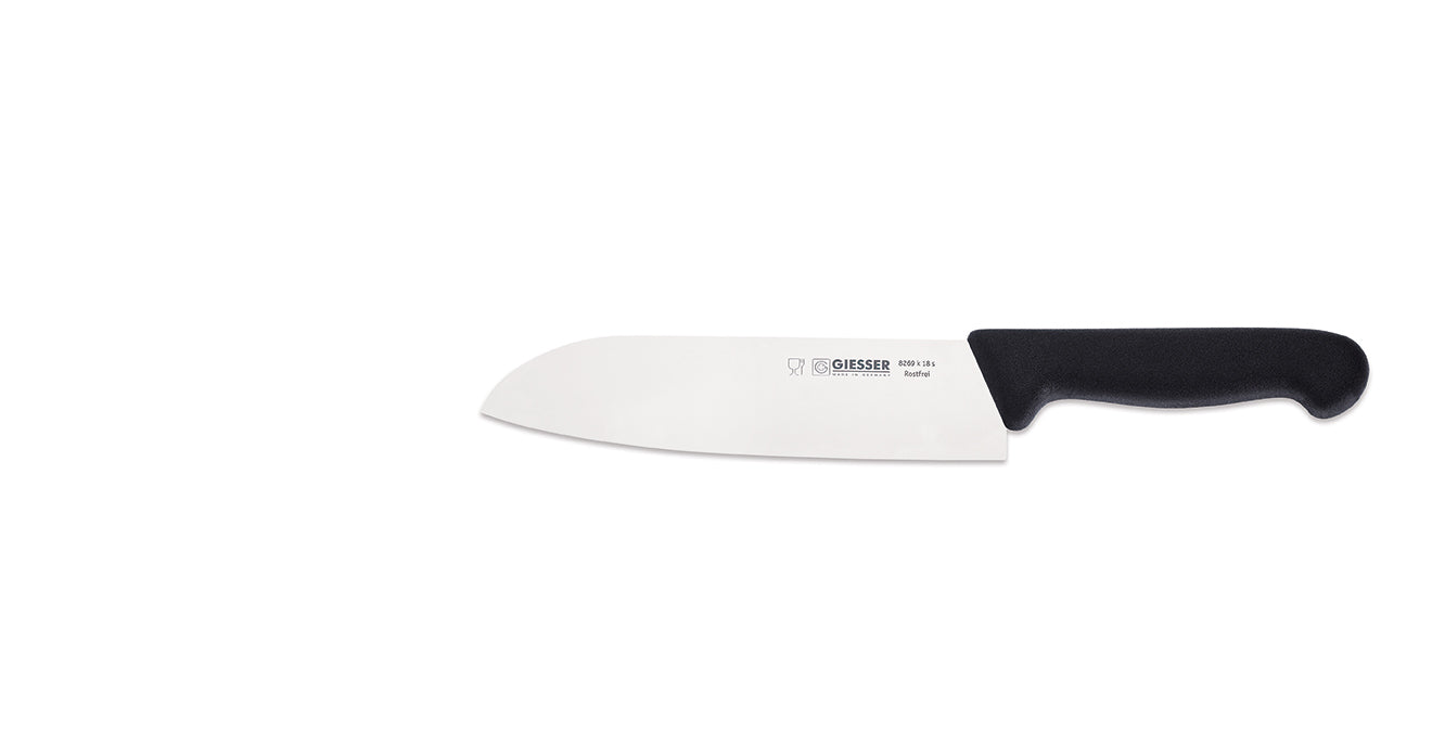 Giesser Santoku Knife Stamped Blade 18cm