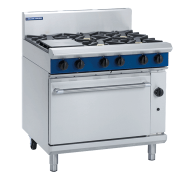 Blue Seal Evolution Series G506D - 900mm Gas Range Static Oven