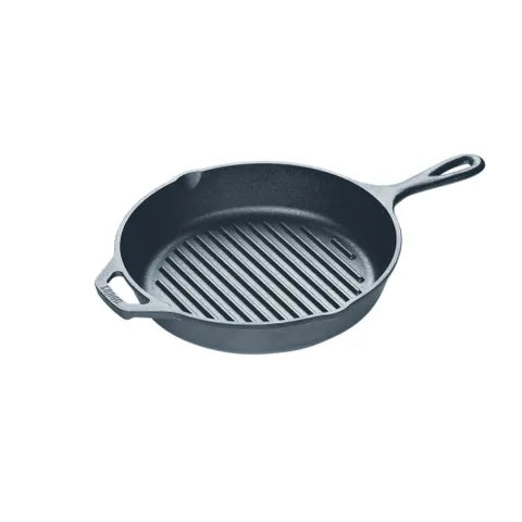 Lodge Cast Iron Round Grill Pan 26 x 5 cm