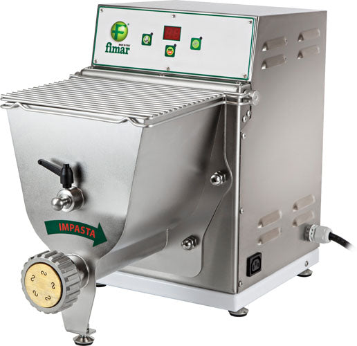 Fimar PF25E Fresh Pasta Machine without Electric Cutter - Hopper Capacity 2 kg