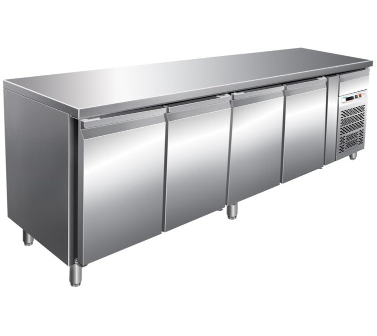 Forcar GN4100BT- 4 Door S/S Counter Freezer GN 1/1
