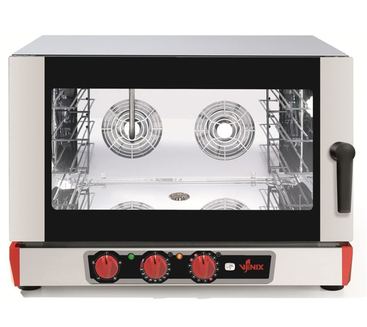 VENIX DR CHEF B04MV.26  - Electric Convection Oven - Manual Control & Steam Function - 4 600x400